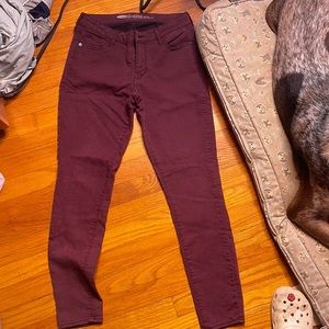 Maroon old navy pants